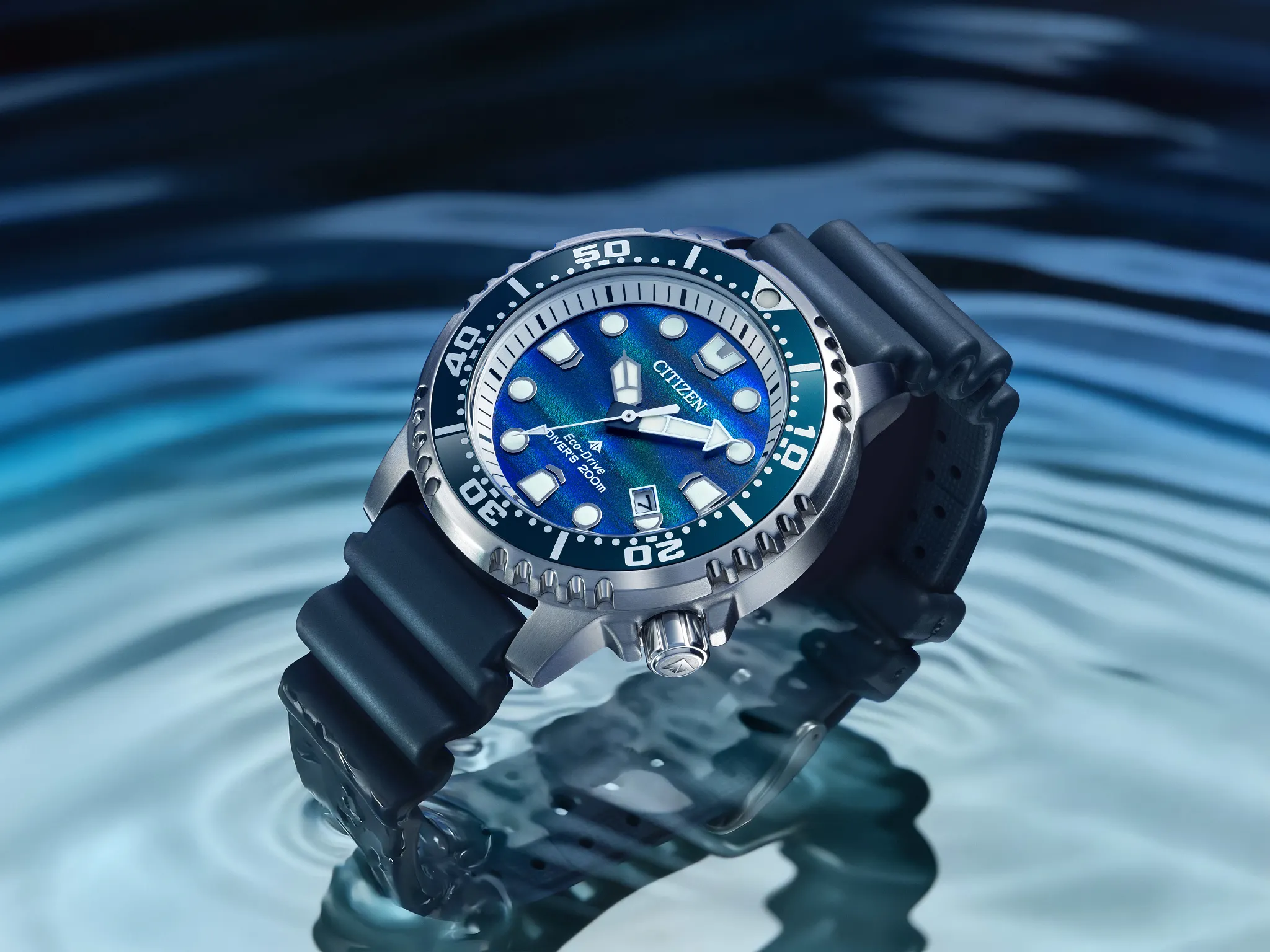 Promaster Dive Blue Dial Polyurethane Strap BN0167-09W | CITIZEN
